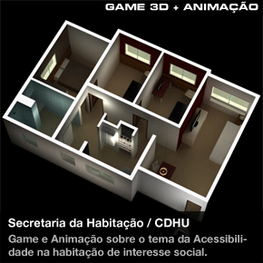app_game 3d e animação para a cdhu