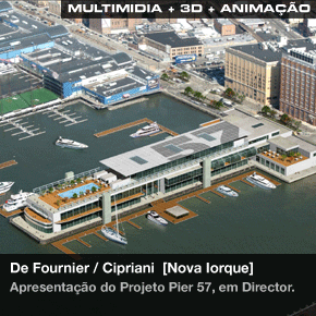 app_apresentacao multimidia projeto Pier 57 New York arq De Fournier