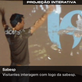 app_projecao interativa Sabesp